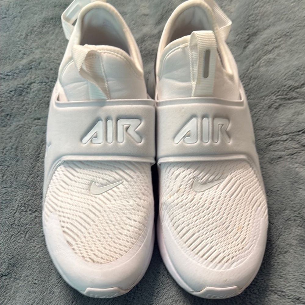Nike White Slip-On Shoes with Air Sole